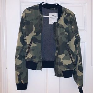Camo Bomber Jacket from Hollister